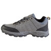 Men's 2-toned, lace-up hiking shoes, grey, size 11 - 3
