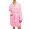 Mayfair - Soft plush spa robe and socks set, blush - 2