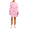 Mayfair - Soft plush spa robe and socks set, blush - 5