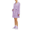 Mayfair - Soft plush spa robe and socks set, lilac - 3