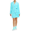 Mayfair - Soft plush spa robe and socks set, aqua - 5