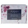 Floral printed flannel sheet set, queen