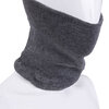 Stretch knit neck warmer, grey
