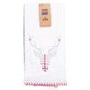 Plaid kitchen towels, pk. of 2, 18"x27", red lines - 2