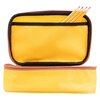 Nylon pencil case, mustard - 2