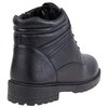 Men's high ankle lace-up boots, black, size 11 - 4