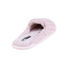 Chenille knit open back slippers, pink, small (S) - 4