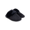 Microsuede faux-fur cuff slippers, small (S) - 2