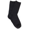 Soft cotton blend casual crew socks, 1 pair - Black - 2