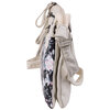 Women's crossbody bag, ivory with floral print - 3