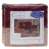 Casablanca - Reversible love seat protector, red &brown