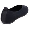 Lightweight comfort knit ballerina flats - Black, size 7 - 4