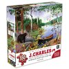 KI - Puzzle, J. Charles, Black Bear and Cabin, 550pcs