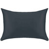 Black satin pillowcases, pk. of 2