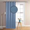 Ultimate blackout curtain with metal grommets, 54"x84", blue