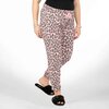 Sleep & Co. - Soft touch, jogger pyjama pants, pink leopard, 1X - Plus Size - 3