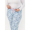 Sleep & Co. - Soft touch, printed pyjama pants, Paris, 1X - Plus Size - 3