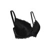 All-over lace push-up bra - Black - Plus Size