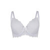 All-over lace push-up bra - White - Plus Size - 3