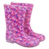 Rubber rain boots - Ditsy daisies, size 1 - 2