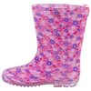 Rubber rain boots - Ditsy daisies, size 1 - 3
