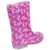 Rubber rain boots - Ditsy daisies, size 1 - 4