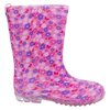 Rubber rain boots - Ditsy daisies, size 12
