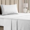 Solid sheet set, twin, white