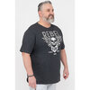 Rebel Raw, short sleeve graphic t-shirt - Charcoal - Plus Size - 2