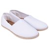 Round toe canvas slip-on esparilles - White, size 10 - 2