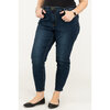 Suko Jeans - Skinny, high waist, booty shaping jeans - Dark vintage - Plus Size