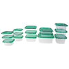 Fresh Seal food container set, 30pcs, green - 2