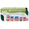 Fresh Seal food container set, 30pcs, green - 3