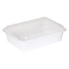 Caf&eacute; Express - Take-out food containers with lids, pk. of 5 - 1250ml - 2