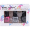 Kozmic Colours - Mini nail polish set, 3 pcs - Disco Fever - 2