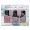 Kozmic Colours - Mini nail polish set, 3 pcs - A cut above - 2
