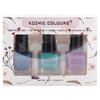 Kozmic Colours - Mini nail polish set, 3 pcs - Turn & Pose - 2