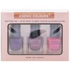 Kozmic Colours - Mini nail polish set, 3 pcs - Girls' Night Out - 2
