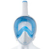 Masque de plongée intégral - Blanc avec accents bleus - 2
