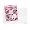 Louis Garneau - Writing book with interlined-dotted lines, pink, 32 pages - 2