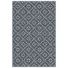 HARLOW Collection - Blue Marble rug, 2'x3'