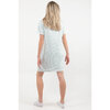 Super soft Henley nightgown - Blue hearts - 3