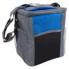 Medium insulated cooler bag, 18 can capacity - Blue - 2