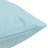 Velvet-feel decorative cushion, 17.5"x17.5" - Mint green - 2