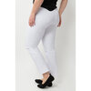 Pull-on, straight-leg ankle pants - Plus Size - 4