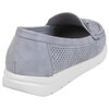 Perforated casual moccasin loafers - Grey, size 6 - 4