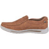 Faux nubuck comfort loafers - Brown, size 7 - 3