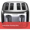 Black & Decker - 4-slice toaster with extra wide slots - 4