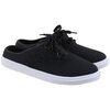 Lace-up canvas mule sneakers - Black, size 6 - 2