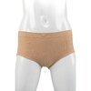 Seamless boyleg panty with light support, beige